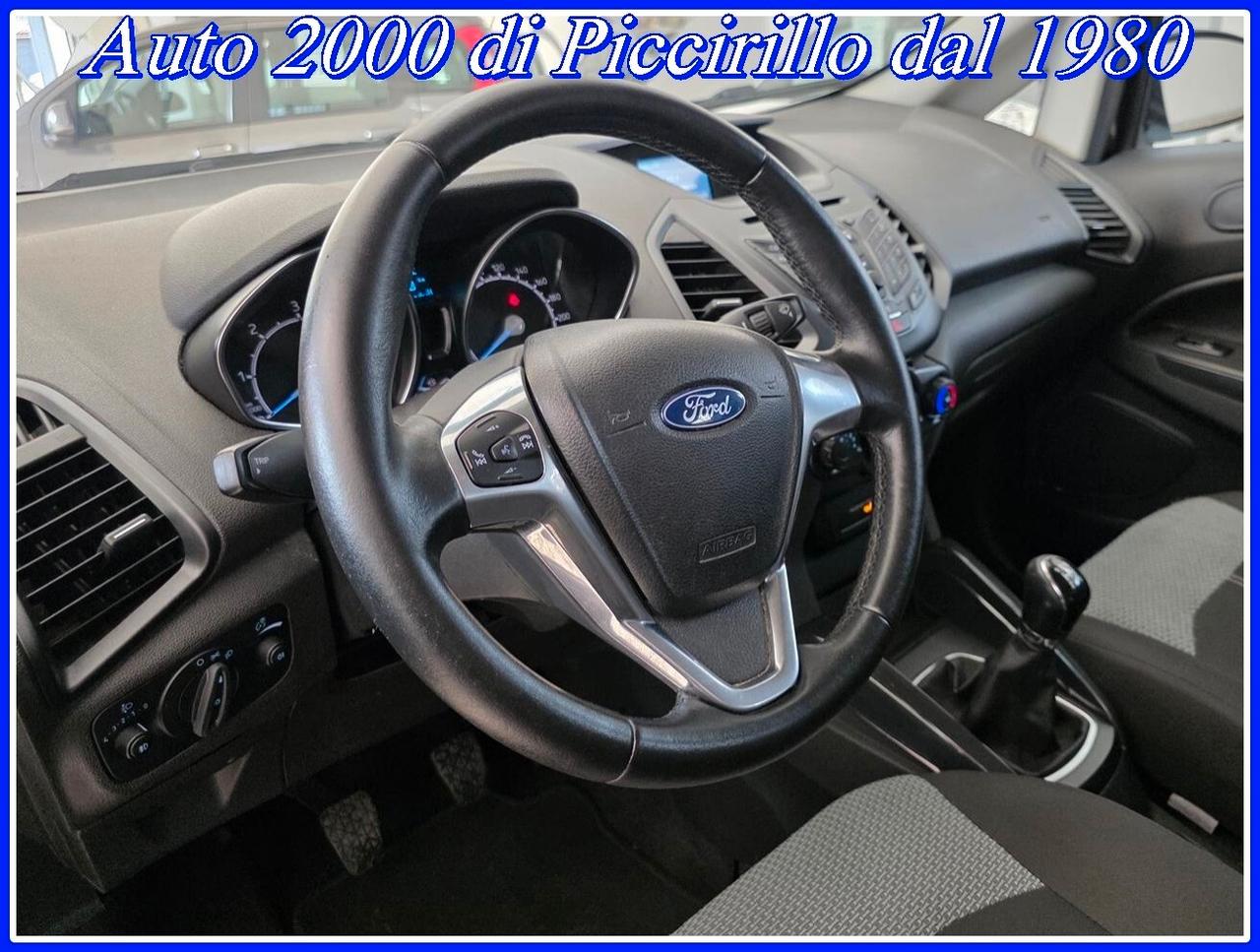 Ford EcoSport 1500 TDCi km tutti Certificati