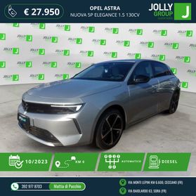 Opel Astra Nuova 5P Elegance 1.5 130cv AT8 S&S