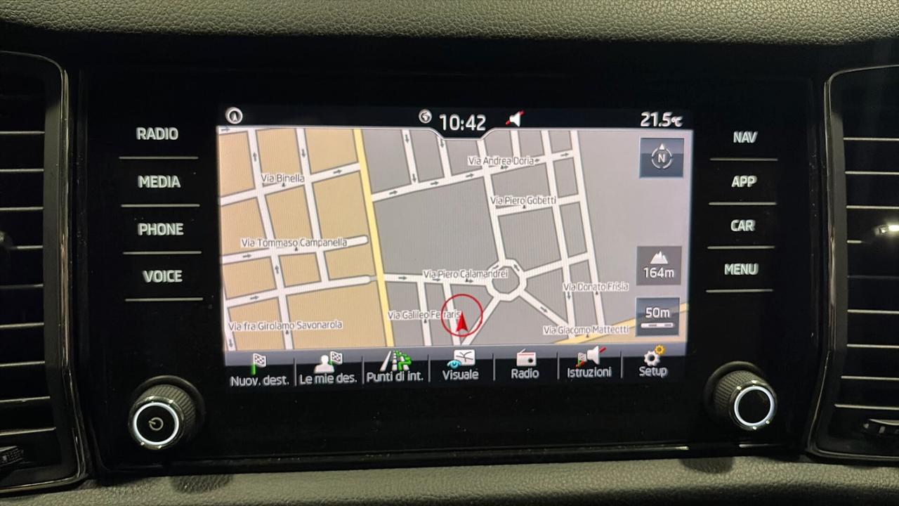 SKODA KODIAQ DEL 2017 BENZINA 7 POSTI