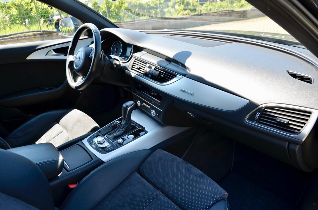 AUDI A6 AVANT 2.0 TDI S-LINE INT+EXT QUATTRO 190cv S-TRONIC, UFF ITALIANA, SERVICE DIMOSTRABILI, EURO 6B, FARI XENO, NAVI, PERMUTE