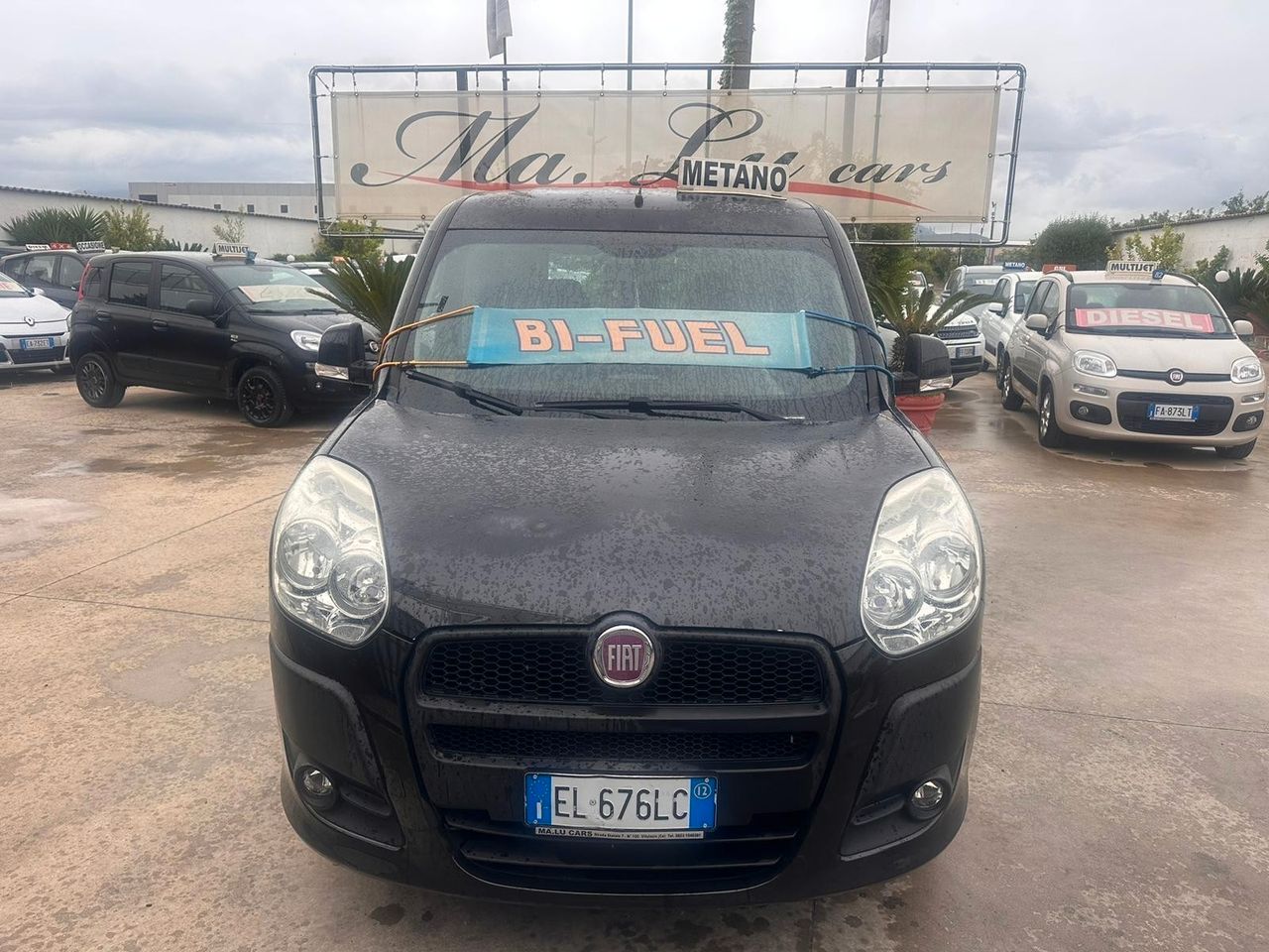 Fiat Doblo 1.4cc metano 12 mesi garanzia-2012