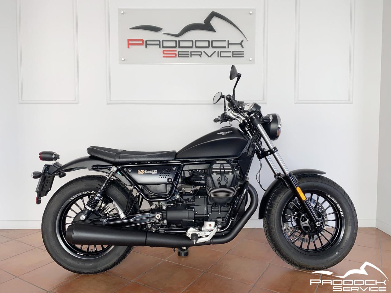 Moto Guzzi V9 Bobber 2016 nero opaco
