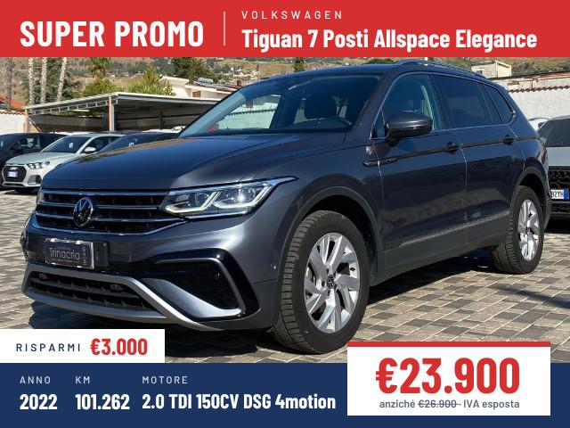Volkswagen Tiguan Allspace 7 Posti Elegance 2.0 TDI 150CV DSG 4motion
