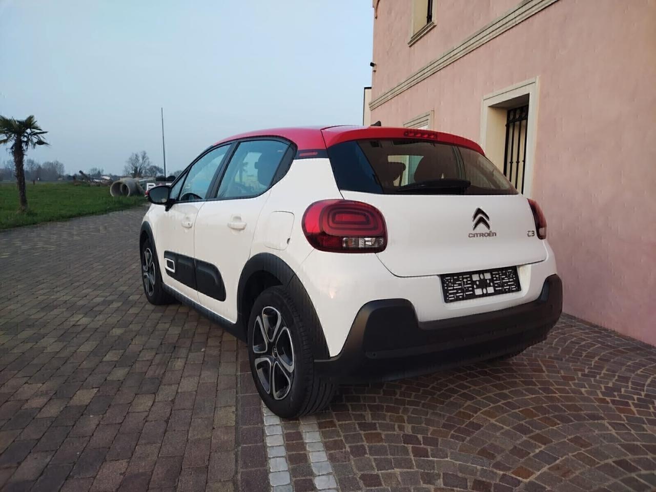Citroen C3 Shine tetto rosso