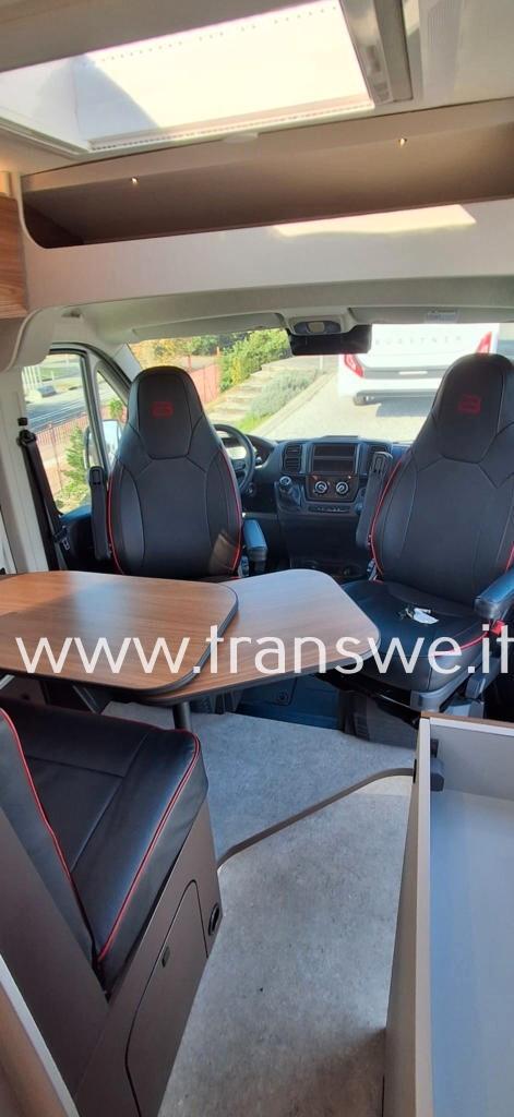 Bürstner Papilon PC 6.0 van con letto matrimoniale in coda