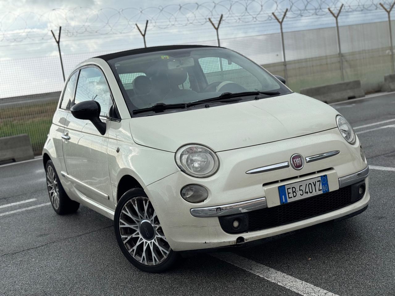 FIAT 500C 1.4 BENZINA 100CV GPL 2010 BIANCO PERLA