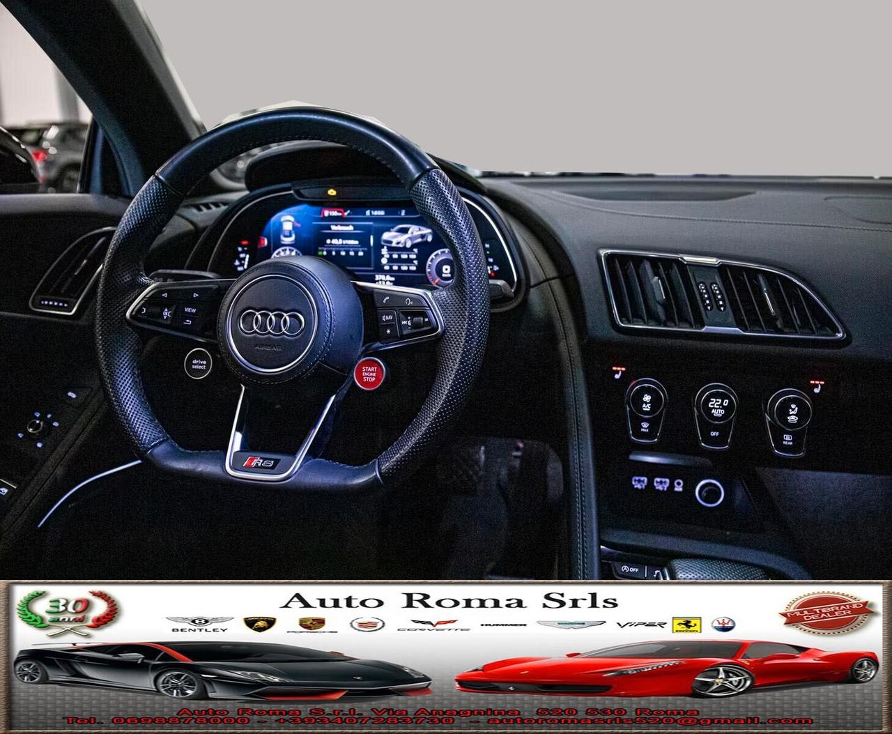 Audi R8 Coupé V10 quattro S tronic RWD performance camera Led nappa