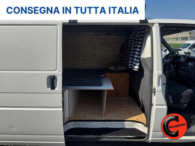 VOLKSWAGEN Transporter 2.4 D PC FURGONE ALLESTITO CAMPER FAI DA TE-CLIMA-