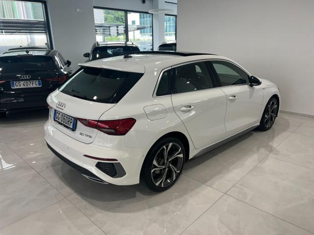 AUDI A3 SPB 30 TFSI S tronic S line edition Tetto Pan.