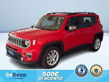 Jeep Renegade 1.3 T4 LIMITED 2WD 150CV DDCT