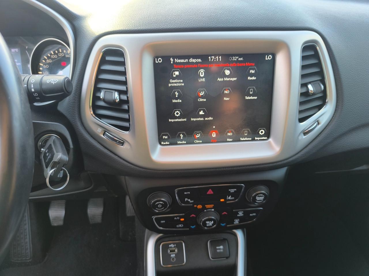 JEEP COMPASS BUSINESS 1.6 DIESEL 120cv LED/NAVI/SENS.POST