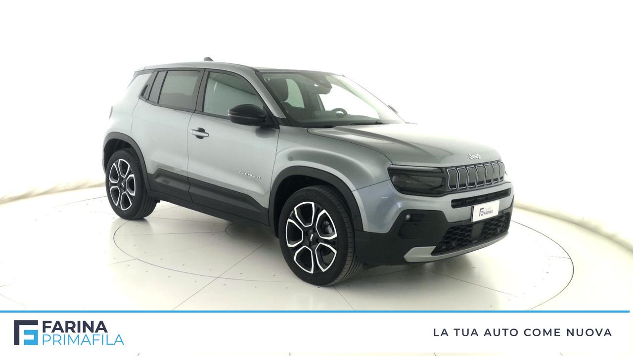 JEEP Avenger - Avenger 1.2 turbo Summit fwd 100cv
