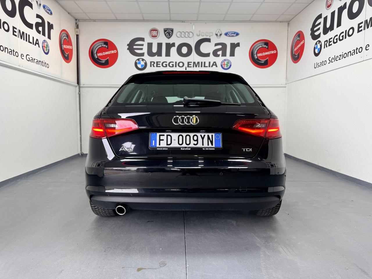Audi A3 1.6 TDI 110CV S tronic Ambition 05/2016 EURO 6B NEOPATENTATI