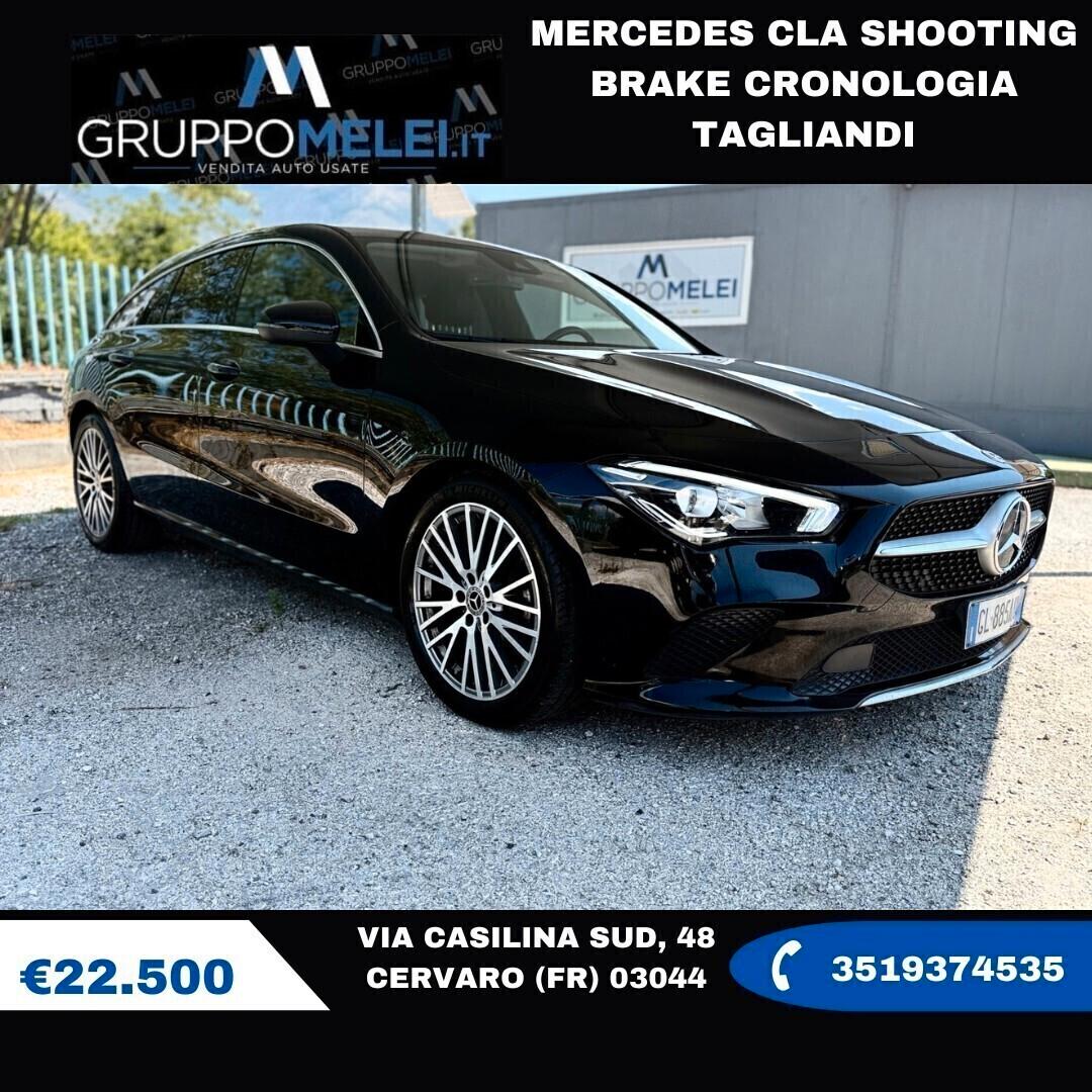 Mercedes CLA Shooting Brake CRONOLOGIA TAGLIANDI