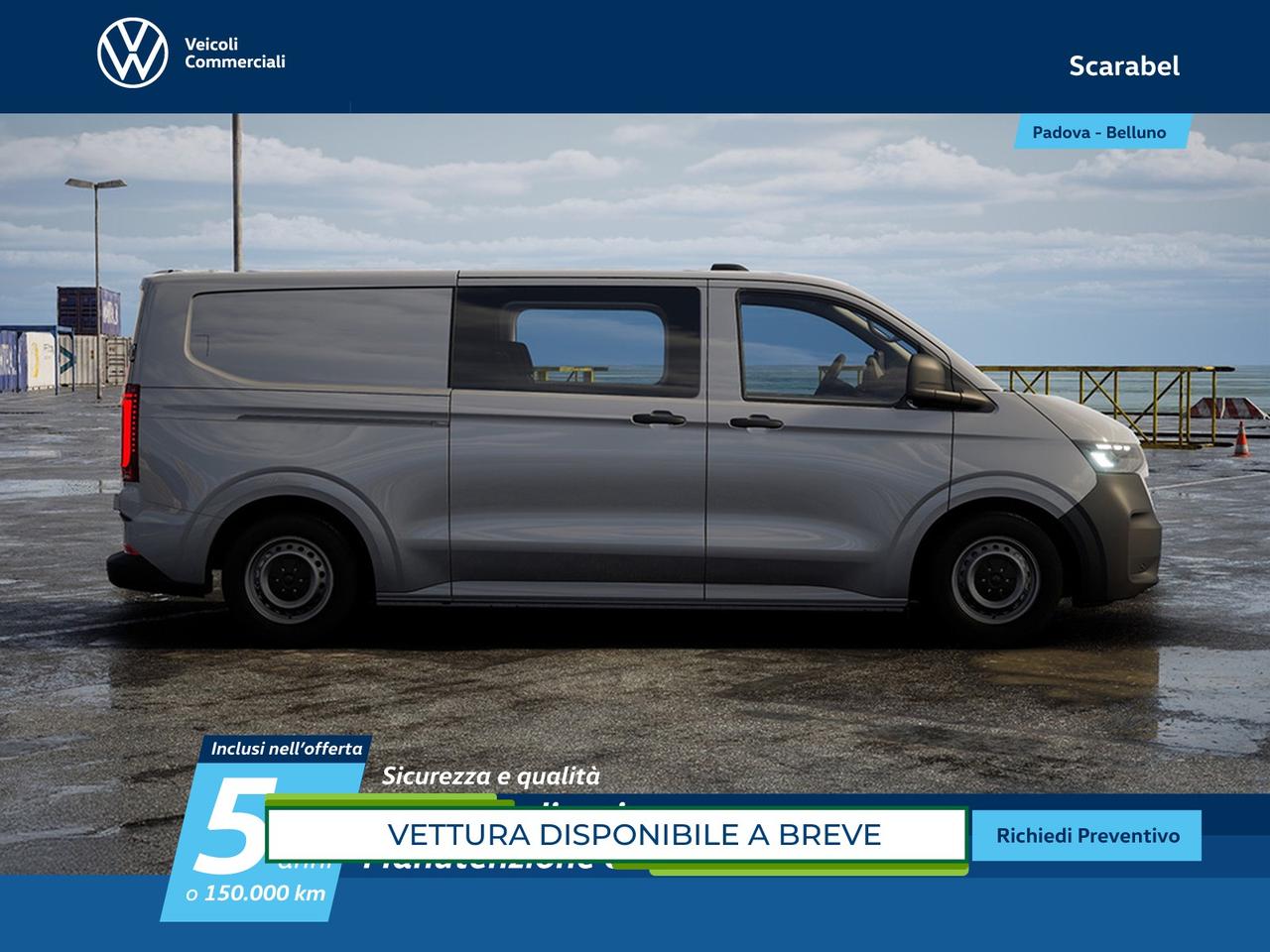 Volkswagen T7 Transporter t7 32 kombi n1 2.0 tdi 150cv l2 auto