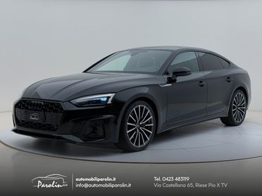 Audi A5 Sportback 40 2.0 tdi mhev S-Line edition S-tronic Black pack-Telecamera-B&O
