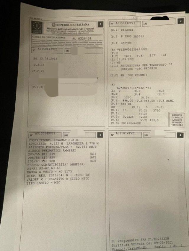 RENAULT Captur TCe 12V 90 CV Start&Stop Energy Zen