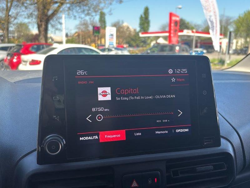 Citroën Berlingo Berlingo BlueHDi 100 Van M Control (1000Kg) IVA ESCLUSA