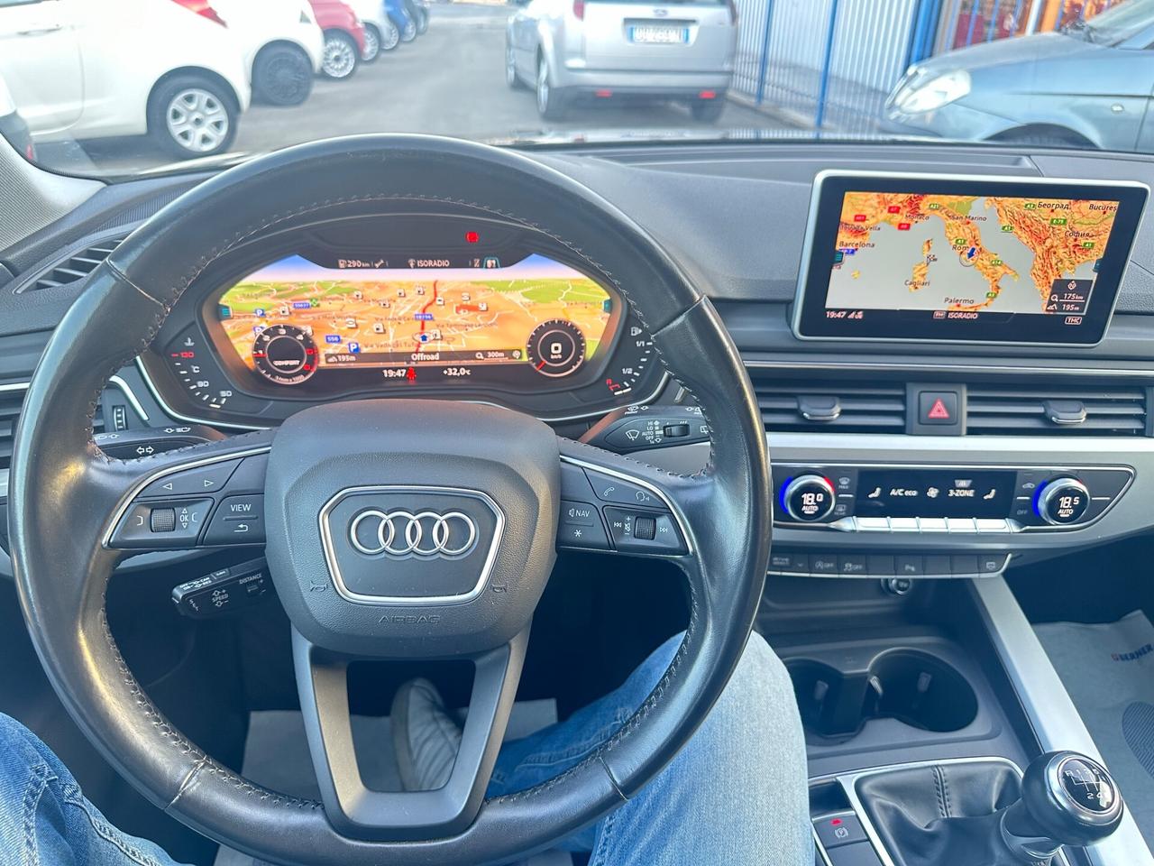 Audi A4 Avant 2.0 TDI 150 CV Sport cockpit virtual clima 3 zona led