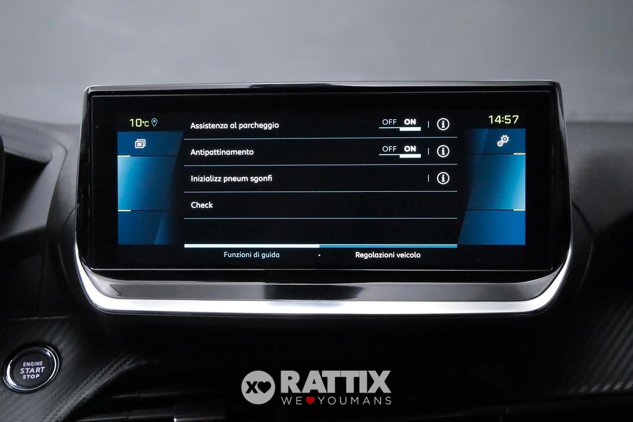 Peugeot e-208 motore elettrico 100kW Allure Pack