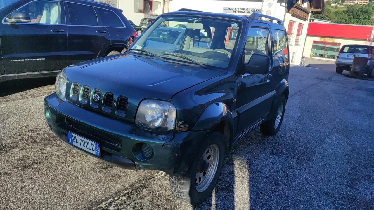 SUZUKI JIMNY 1.3 BENZINA 4X4 4WD RIDOTTE GANCIO TRAINO