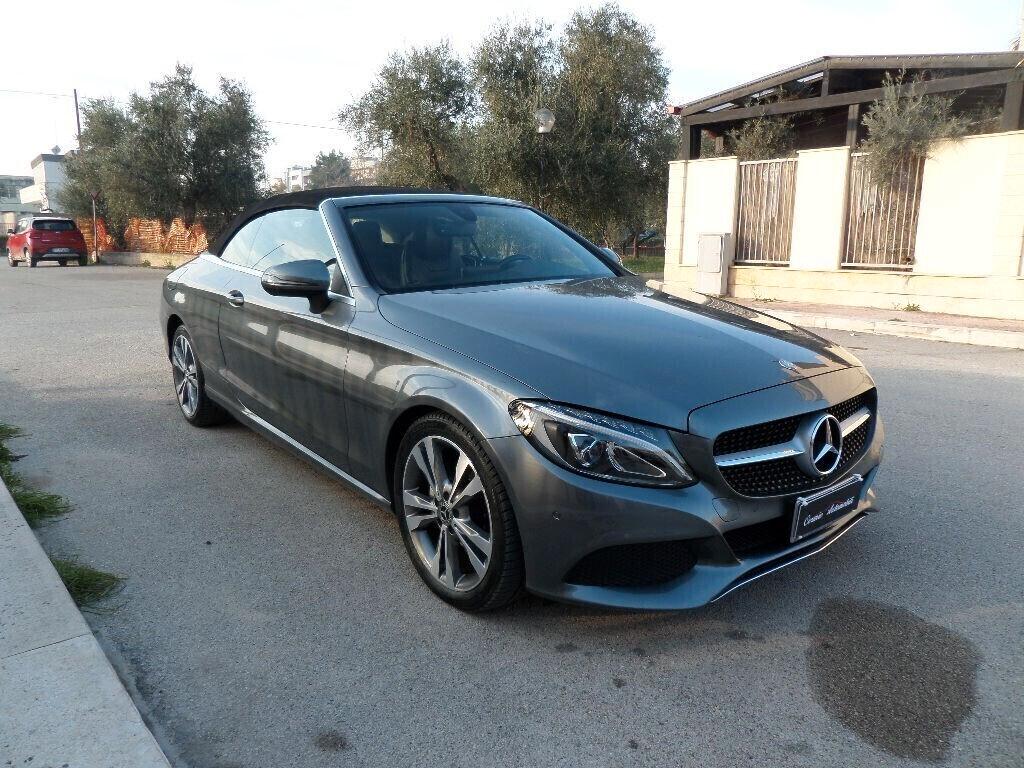 MERCEDES BENZ C 220 D CABRIO PREMIUM PLUS AUT - Navi-2 Park-Retrocamera-Cerchi 18