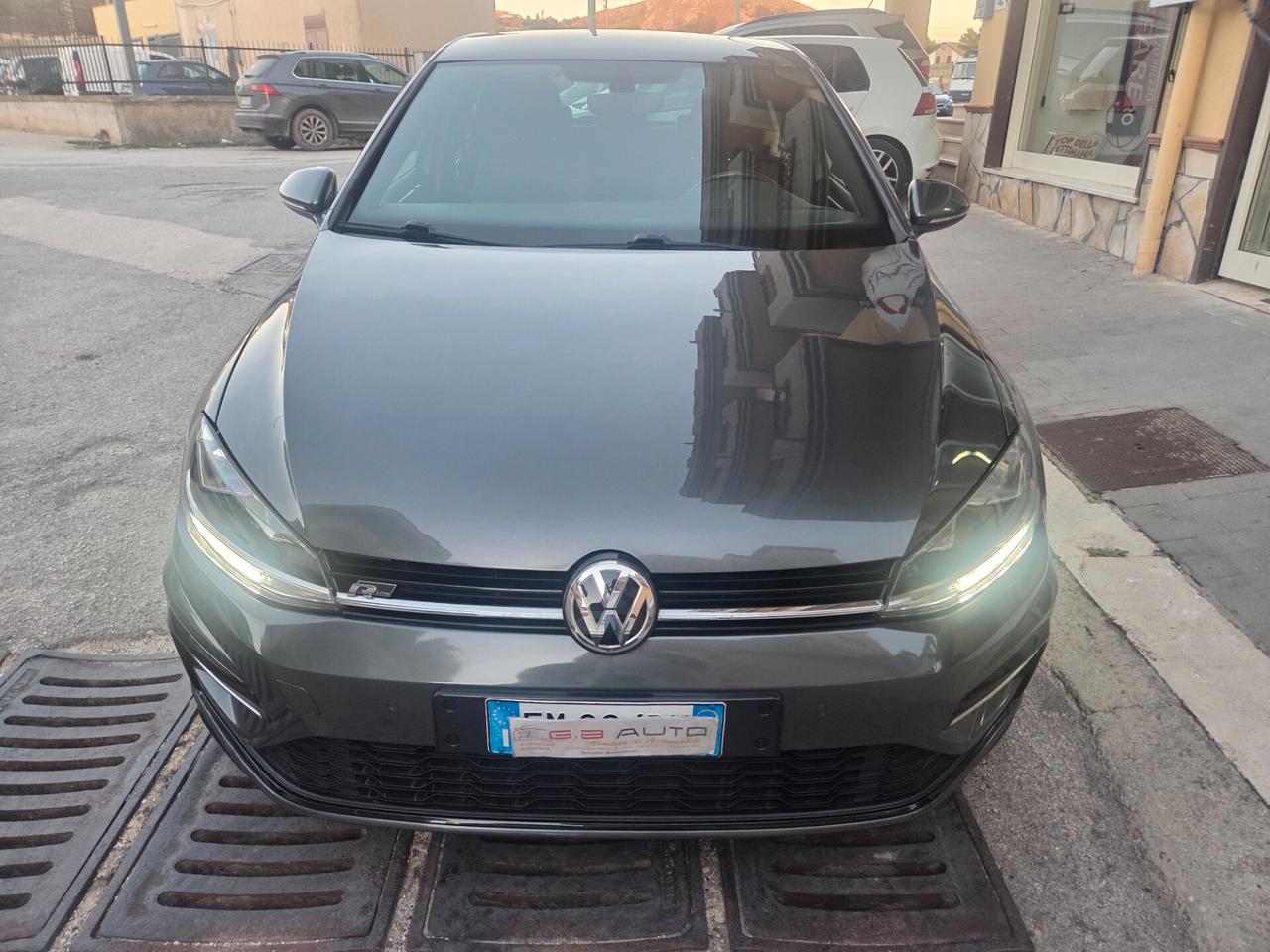 VW GOLF 7.5 ANNO 2018 R LINE 2.0 TDI 150 CV KM CERTIF