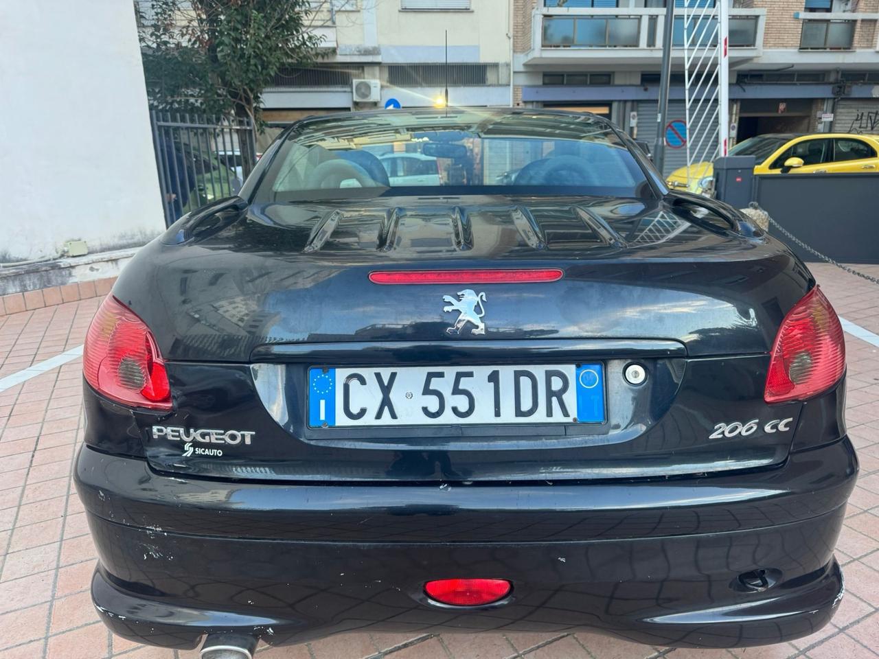 Peugeot 206 1.6 CABRIO NEOPATENTATI