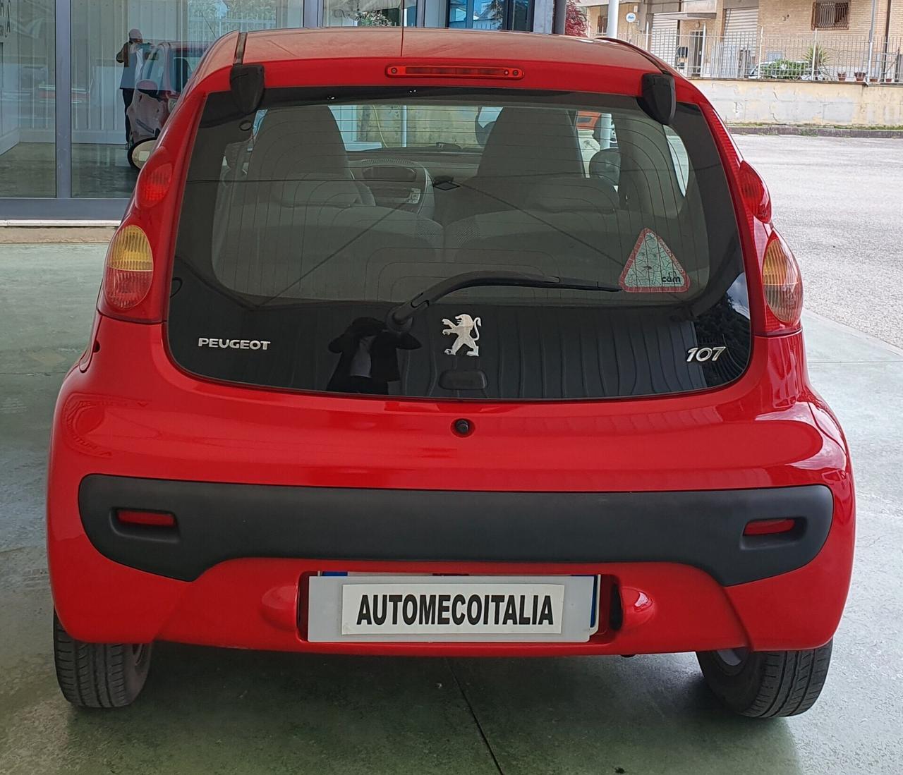 Peugeot 107 1.0 BENZ. - 2008 - KM. 127.000 UNIPRO