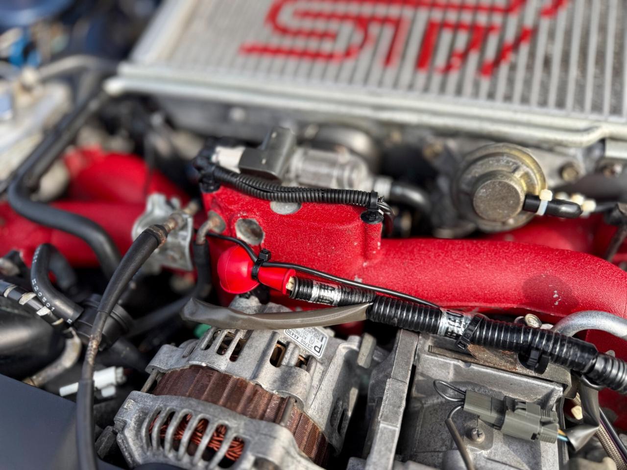 Subaru Impreza WRX STI 2002 2.0 TURBO 4x4 265cv BLUE MIKA