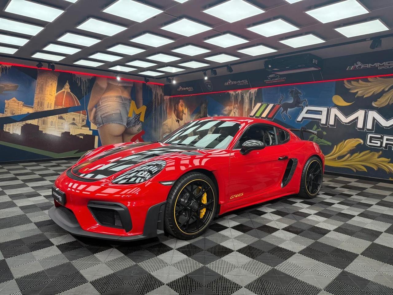 Porsche 718 Spyder 4.0 GT4 RS pdk WEISSACH RS PACK (718)