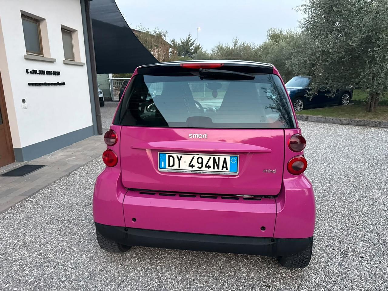 Smart Fortwo 1.0 MHD Passion 71 CV – Rosa – 2009