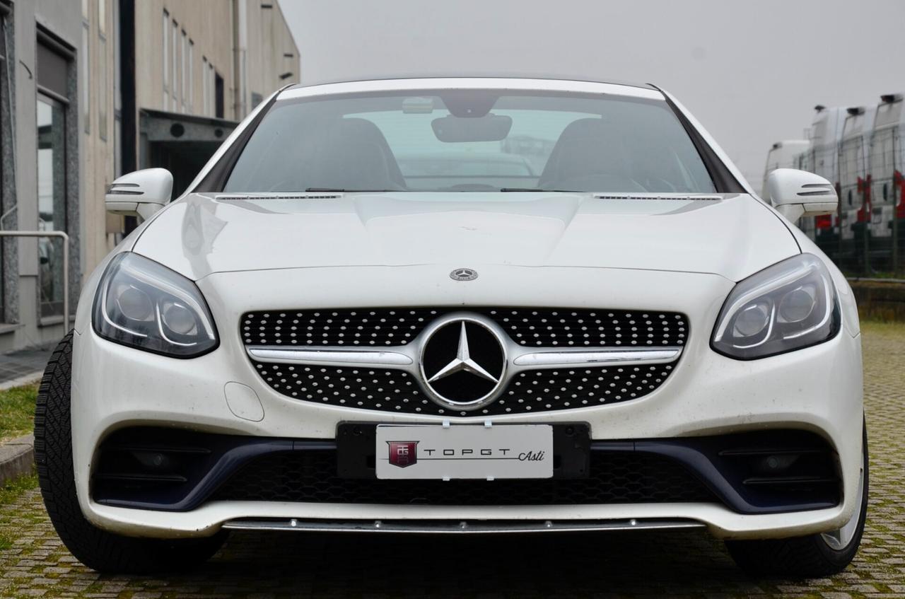 MERCEDES SLC 200 PREMIUM AMG LINE 184cv AUTO, UFF ITALIANA, SERVICE DIMOSTRABILI, SCARICO, RETROCAMERA, PELLE, PERMUTE