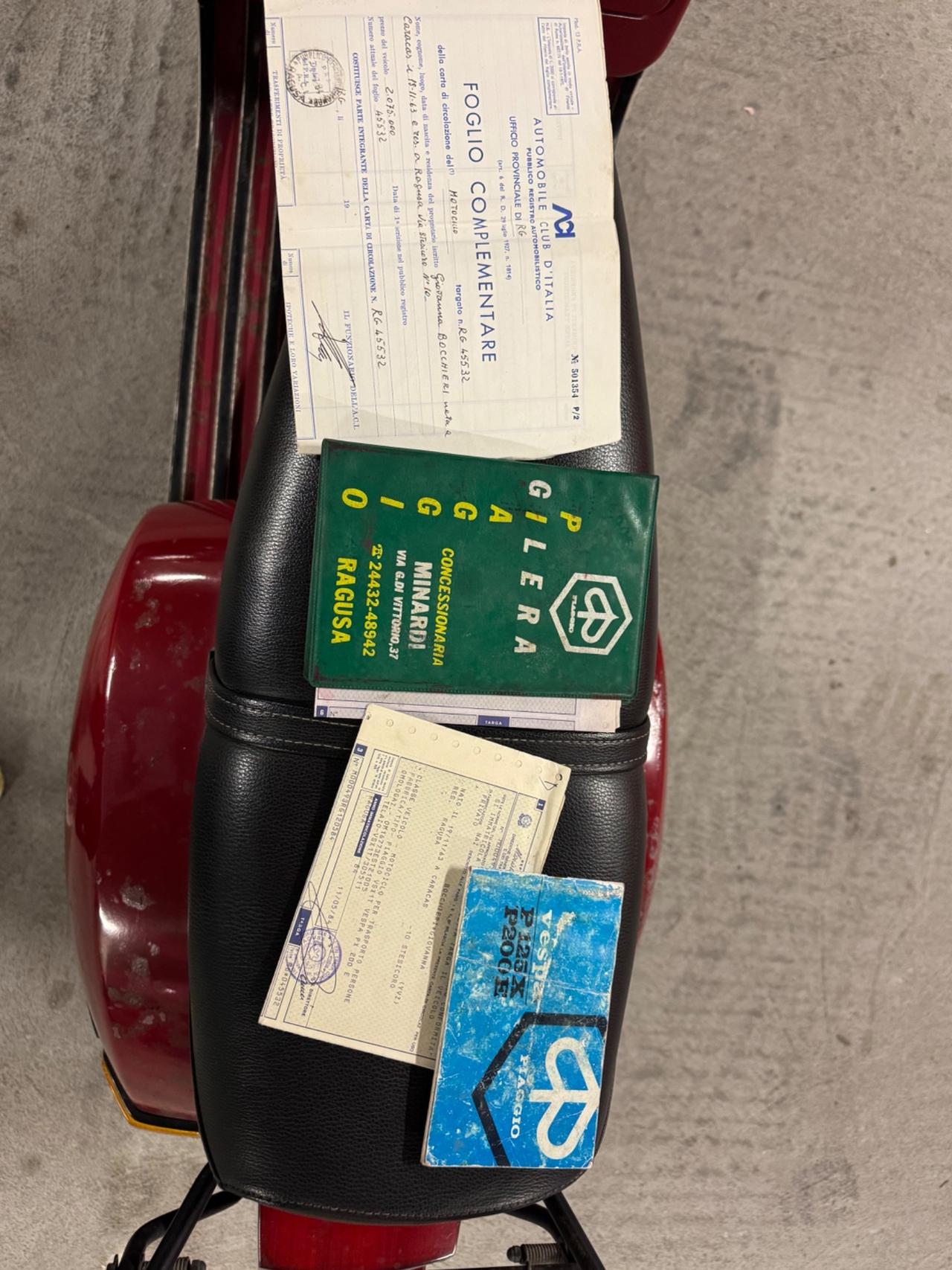 Piaggio Vespa 200 PX Arcobaleno Conservato