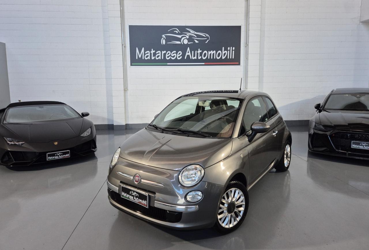 Fiat 500 1.2cc 69cv Tetto panoramico sensori di parcheggio