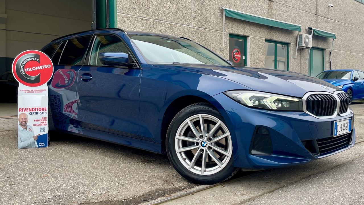 BMW 320D TOURING 2.0 X-DRIVE 48V ADVANTAGE 190CV - FULL LED, VIRTUAL COCKPIT, CARPLAY