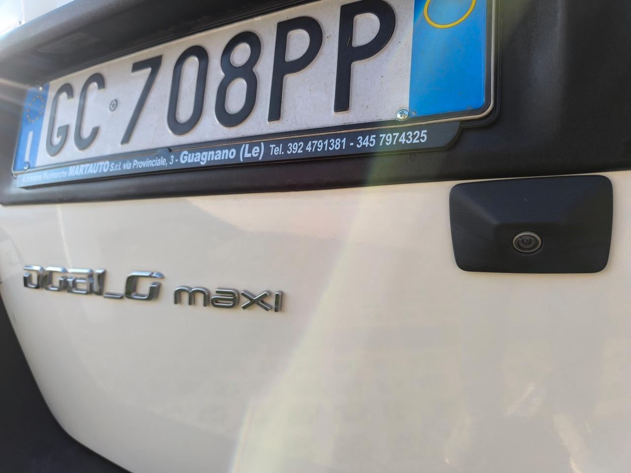 FIAT DOBLÒ MAXI 1.6 DIESEL 120cv 3POSTI 10/2020 KM 115000 NAV/RETROC