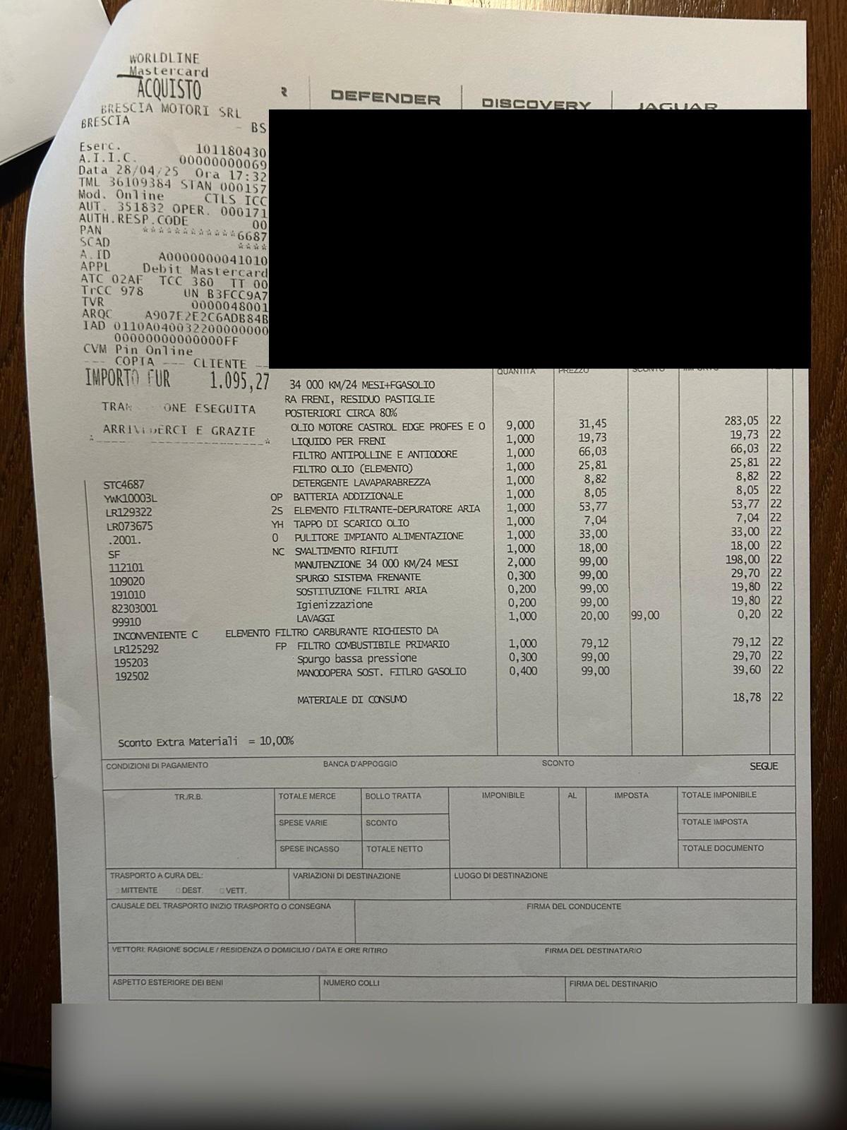 Land Rover Defender 90 3.0D I6 200 CV AWD Auto S