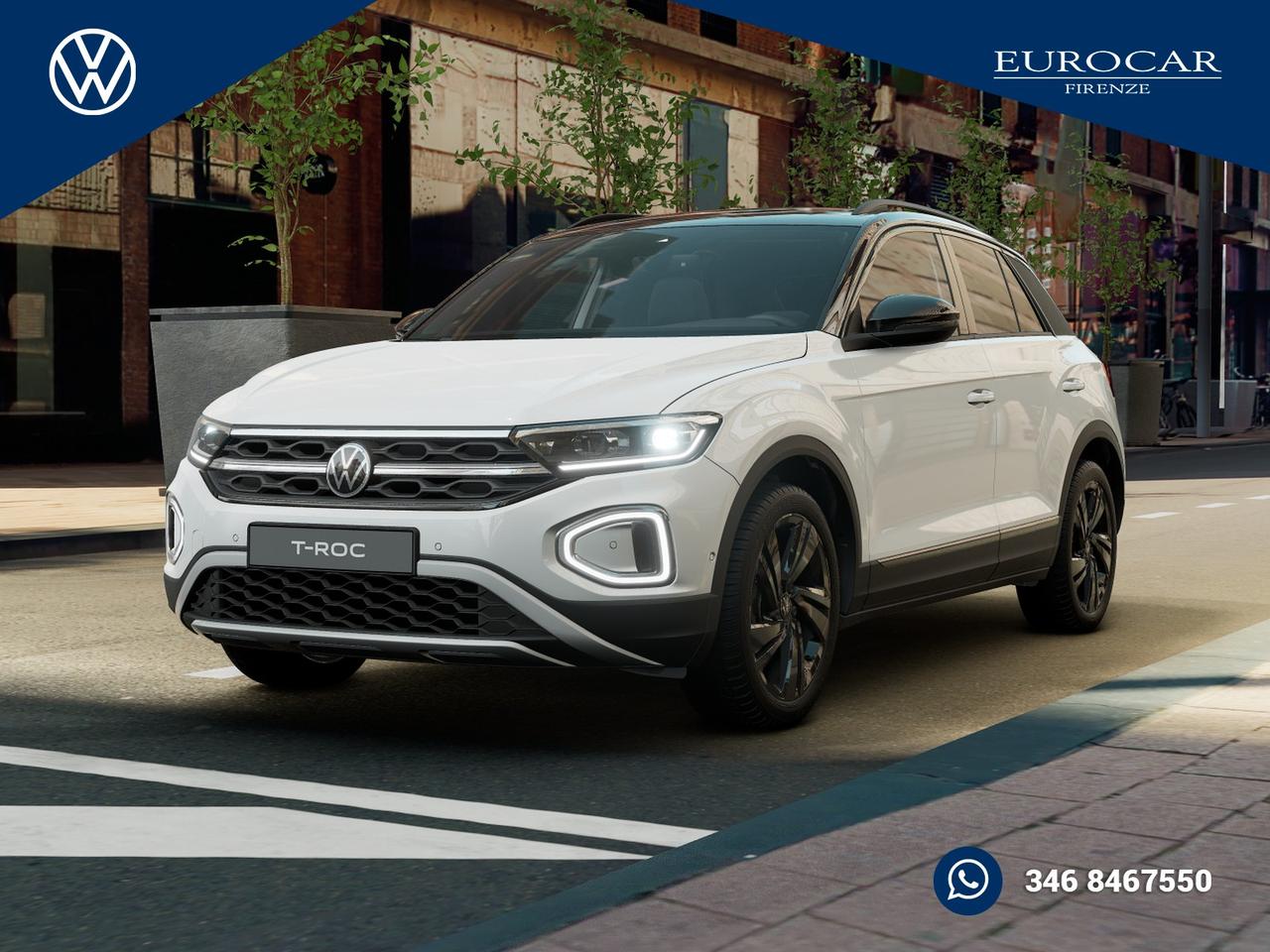 Volkswagen T-Roc 1.0 tsi style 115cv