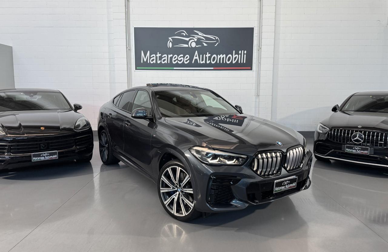 BMW X6 40d MSport Xdrive mhev 3.0cc 340cv Tagliandi Ufficiali Tetto Apribile