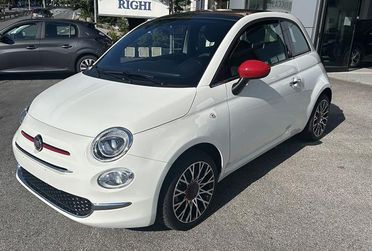 FIAT 500 1.0 Hybrid Red