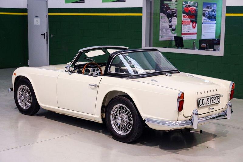 Triumph TR 4 Surrey Top - SPLENDIDA CON ASI CRS