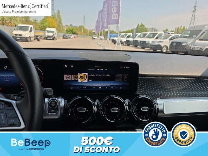 Mercedes-Benz GLB Classe 180 D ADVANCED AUTO