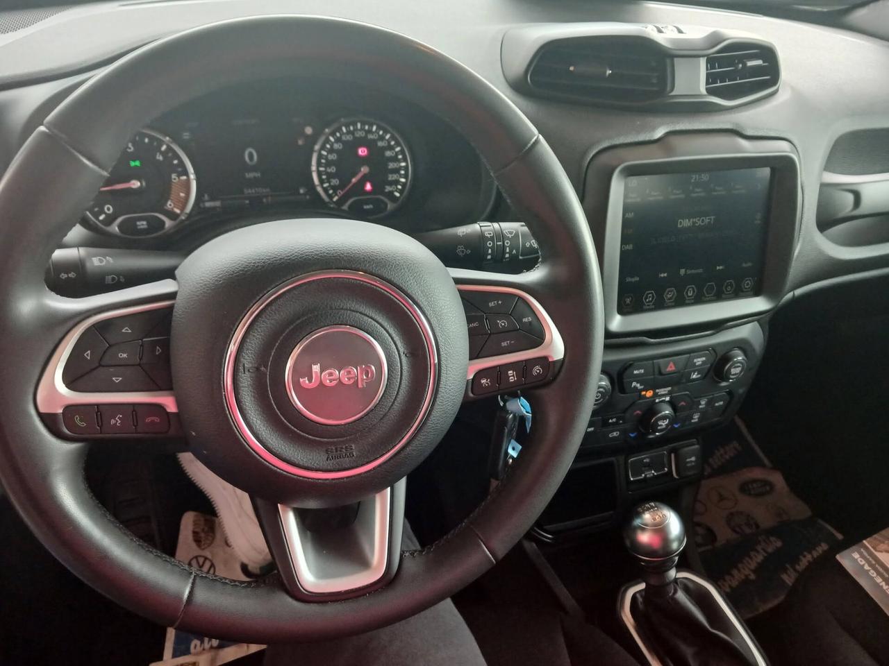 Jeep Renegade 1.6 Mjt 130 CV Limited km 54400 radar monitor GARANZIA PREZZO REALE