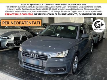 Audi A1 Sportback 1.4 TDI Neopatentati Metal Plus Ultra