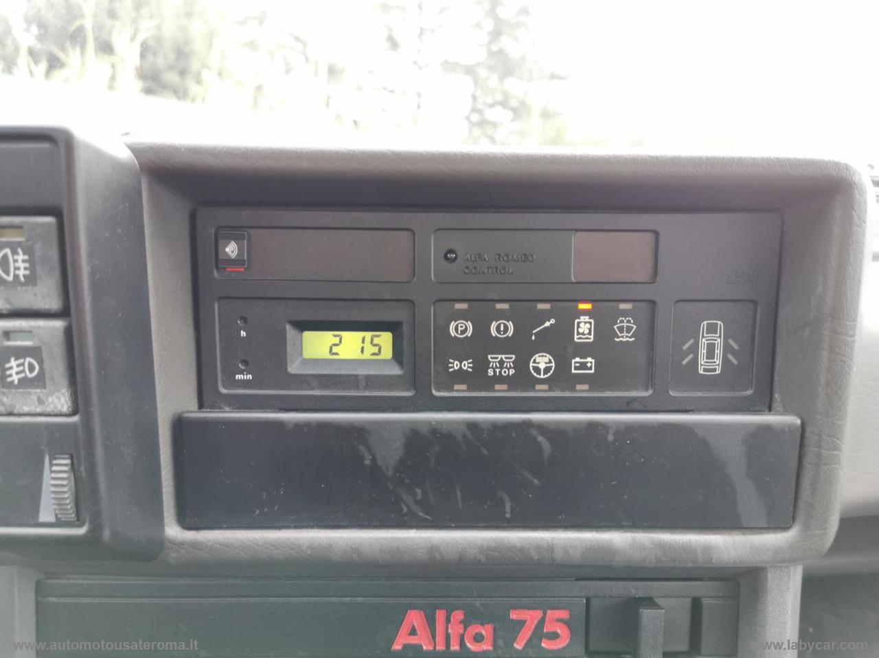 ALFA ROMEO 75 1.8i turbo America