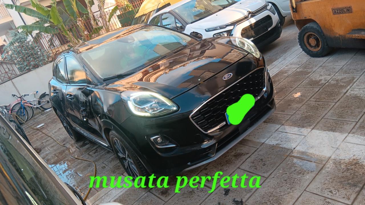 FORD PUMA TITANIUM INCIDENTATA SINISTRATA MONDIALCARS