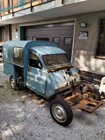 Citroen 2CV Furgonetta AK 400 Completa (anche motore non in foto)