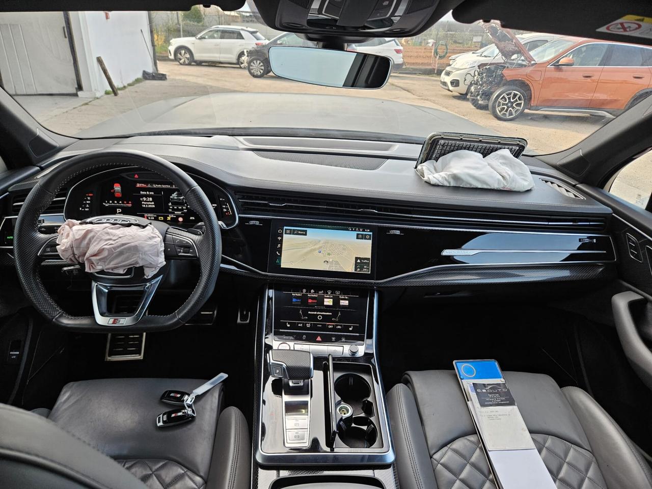 Audi SQ7 4.0 tdi Sport quattro tiptronic 7 pti INCIDENTATA