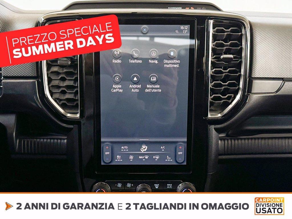 FORD Ranger 2.0 ecoblue doppia cabina limited awd 205cv auto del 2023
